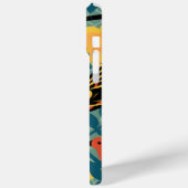 ヴィンテージ鳥パターンCase mateIphoneケース Case-Mate iPhoneケース (裏面 / 左)