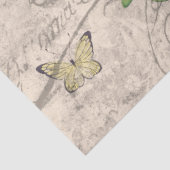 ヴィンテージ鳥フローラ蝶エフエマデクページ 薄葉紙 (詳細)