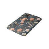 ヴィンテージ鳥フローラ風呂マット バスマット (アングル)