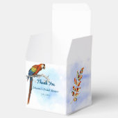 ヴィンテージ鳥ブライダルシャワー フェイバーボックス (オープン)