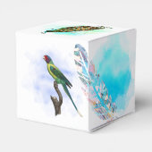 ヴィンテージ鳥ブライダルシャワー フェイバーボックス (裏面サイド)