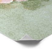 ヴィンテージ鳥プリント ポスター (角)