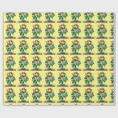 ヴィンテージ鳥類美術 ラッピングペーパー (フラット)