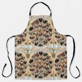 ヴィンテージ鳥鳥類の鳥類の鳥類図 エプロン (正面)