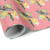 ヴィンテージ鳥 ラッピングペーパー (ロールコーナー)