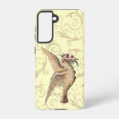 ヴィンテージ鳩の渦 SAMSUNG GALAXYケース (裏面)
