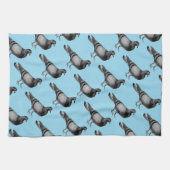 ヴィンテージ鳩ギフトティータオル キッチンタオル (横)