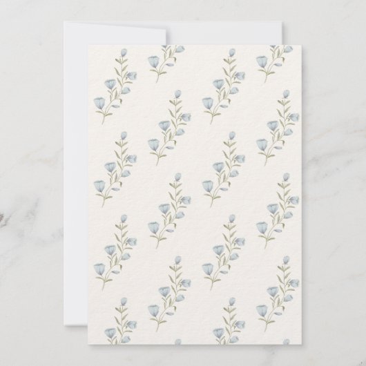 ヴィンテージ鶏と卵カントリーファームイースター 招待状 (裏面)