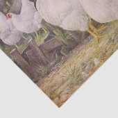 ヴィンテージ鶏パーティー又は航空機ティッシュペーパー 薄葉紙 (詳細)