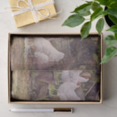 ヴィンテージ鶏パーティー又は航空機ティッシュペーパー 薄葉紙 (ギフト)