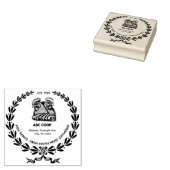 ヴィンテージ鶏卵カートンスタンプ ラバースタンプ (押印)