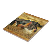 ヴィンテージ鶏舎素朴クープ タイル (側面)