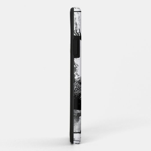 ヴィンテージ鹿の動物の白と黒の牡鹿 Case-Mate iPhoneケース (裏面/右)