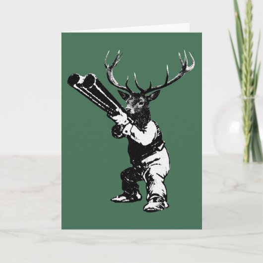 ヴィンテージ鹿狩り シーズンカード (正面)