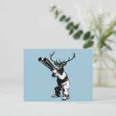 ヴィンテージ鹿狩り ポストカード (スタンド正面)