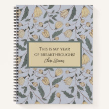 ヴィンテージ黄および緑の図解入りの、写真付きのフローラ