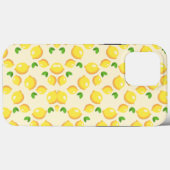 ヴィンテージ黄色と緑のレモスタイリッシュン Case-Mate iPhoneケース (裏面 (横))
