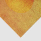 ヴィンテージ黄色の熱気球 薄葉紙 (詳細)