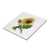 ヴィンテージ黄色ひまわり タイル (側面)