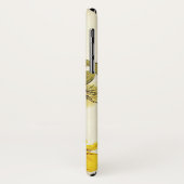 ヴィンテージ黄色Oncidium Orchid、熱帯花 Case-Mate iPhoneケース (裏面/左)