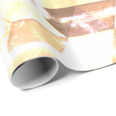 ヴィンテージ黄褐色の三角形幾何学的パターン ラッピングペーパー (ロールコーナー)