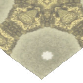 ヴィンテージ黄金アールデコ抽象芸術パターンNo1 テーブルクロス (アングル)