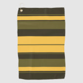 ヴィンテージ黄 ゴルフタオル (正面)