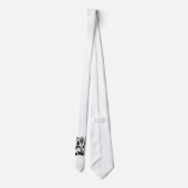 ヴィンテージ黒いBaphomet ネクタイ (裏面)