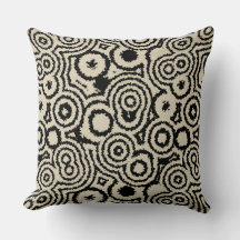 ヴィンテージ黒とトープの円