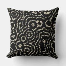 ヴィンテージ黒とトープの円