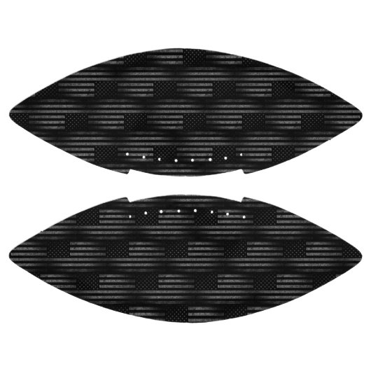 ヴィンテージ黒グランジアメリカ国旗のパターン アメリカンフットボール (パネル)