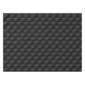 ヴィンテージ黒グランジアメリカ国旗のパターン テーブルクロス (正面(横))