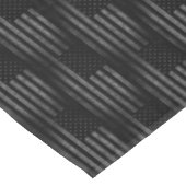 ヴィンテージ黒グランジアメリカ国旗のパターン テーブルクロス (アングル)