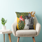 ヴィンテージ黒恋 クッション (椅子)