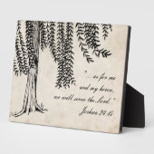 ヴィンテージ黒枝垂柳 フォトプラーク (側面)