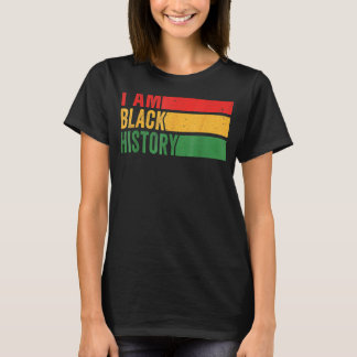ヴィンテージ黒歴史月第一女性男性1 Tシャツ