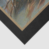 ヴィンテージ黒猫とおもしろいかぼちゃ人 薄葉紙 (詳細)