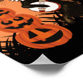 ヴィンテージ黒猫 ポスター (角)