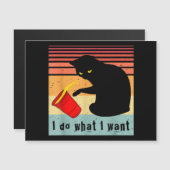 ヴィンテージ黒猫Red Cupで欲しいおもしろいこと (正面/裏面)