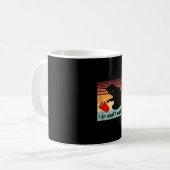 ヴィンテージ黒猫Red Cupで欲しいおもしろいこと コーヒーマグカップ (正面左)