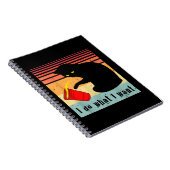 ヴィンテージ黒猫Red Cupで欲しいおもしろいこと ノートブック (右側)