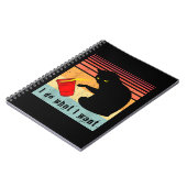 ヴィンテージ黒猫Red Cupで欲しいおもしろいこと ノートブック (左側)