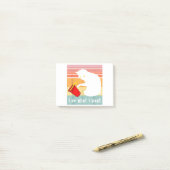 ヴィンテージ黒猫Red Cupで欲しいおもしろいこと ポストイット (デスク上)