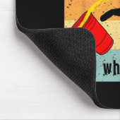 ヴィンテージ黒猫Red Cupで欲しいおもしろいこと マウスパッド (コーナー)