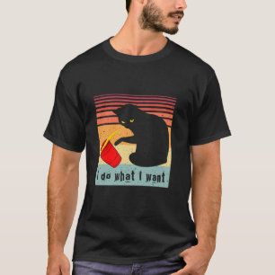 ヴィンテージ黒猫Red Cupで欲しいおもしろいこと Tシャツ
