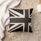ヴィンテージ黒白和合ジャッククッション クッション (ブランケット)