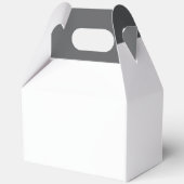 ヴィンテージ黒白結婚鳥 フェイバーボックス (裏面)