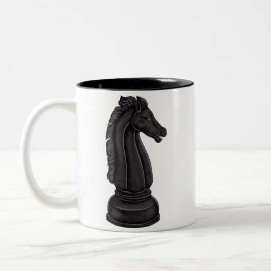 ヴィンテージ黒駒 ツートーンマグカップ (左)