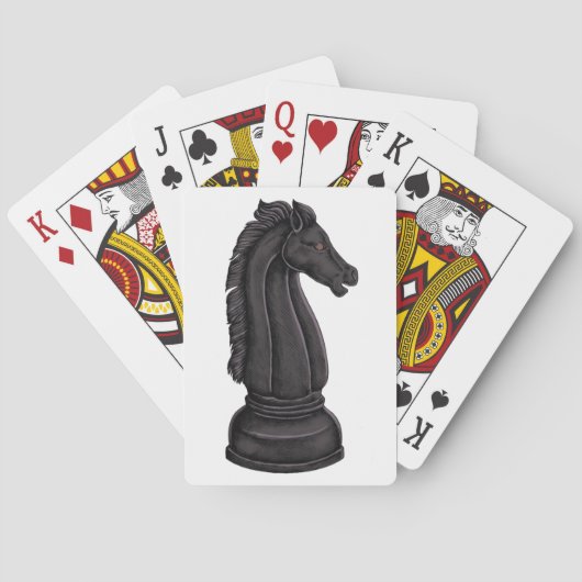 ヴィンテージ黒駒 トランプ (裏面)