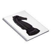 ヴィンテージ黒駒 ノートブック (右側)